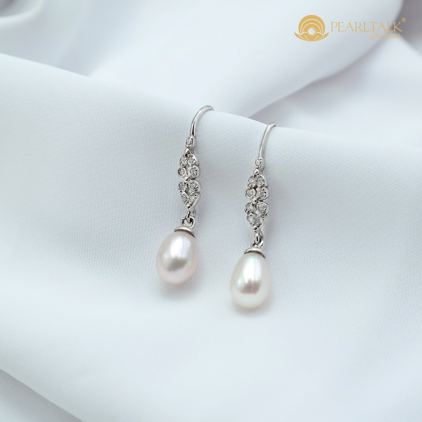 BÔNG TAI BẠC KIỂU GIỌT NƯỚC